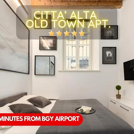 Apartment Citta Alta - 5min From Bgy Airport-ac-wifi