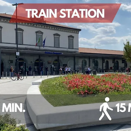 Citta Alta - 5min From Bgy Airport-ac-wifi Apartmán *